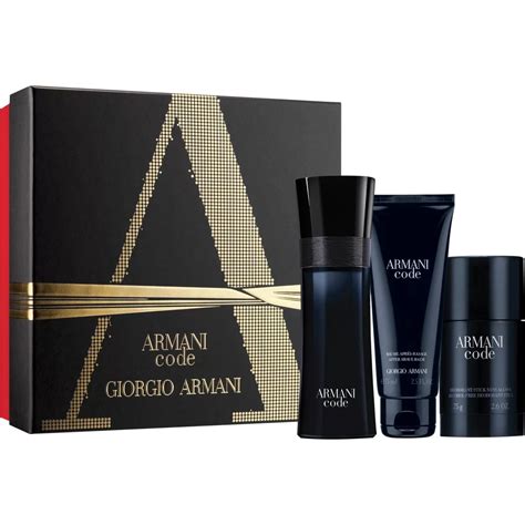 armani aftershave gift set|giorgio armani men's gift set.